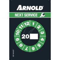 Ersatzteile Service-Sticker "ARNOLD"