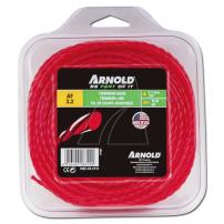 Ersatzteile Trimmerfaden AF 3.2, 2.7mm x 15m, rot, rund, gedreht