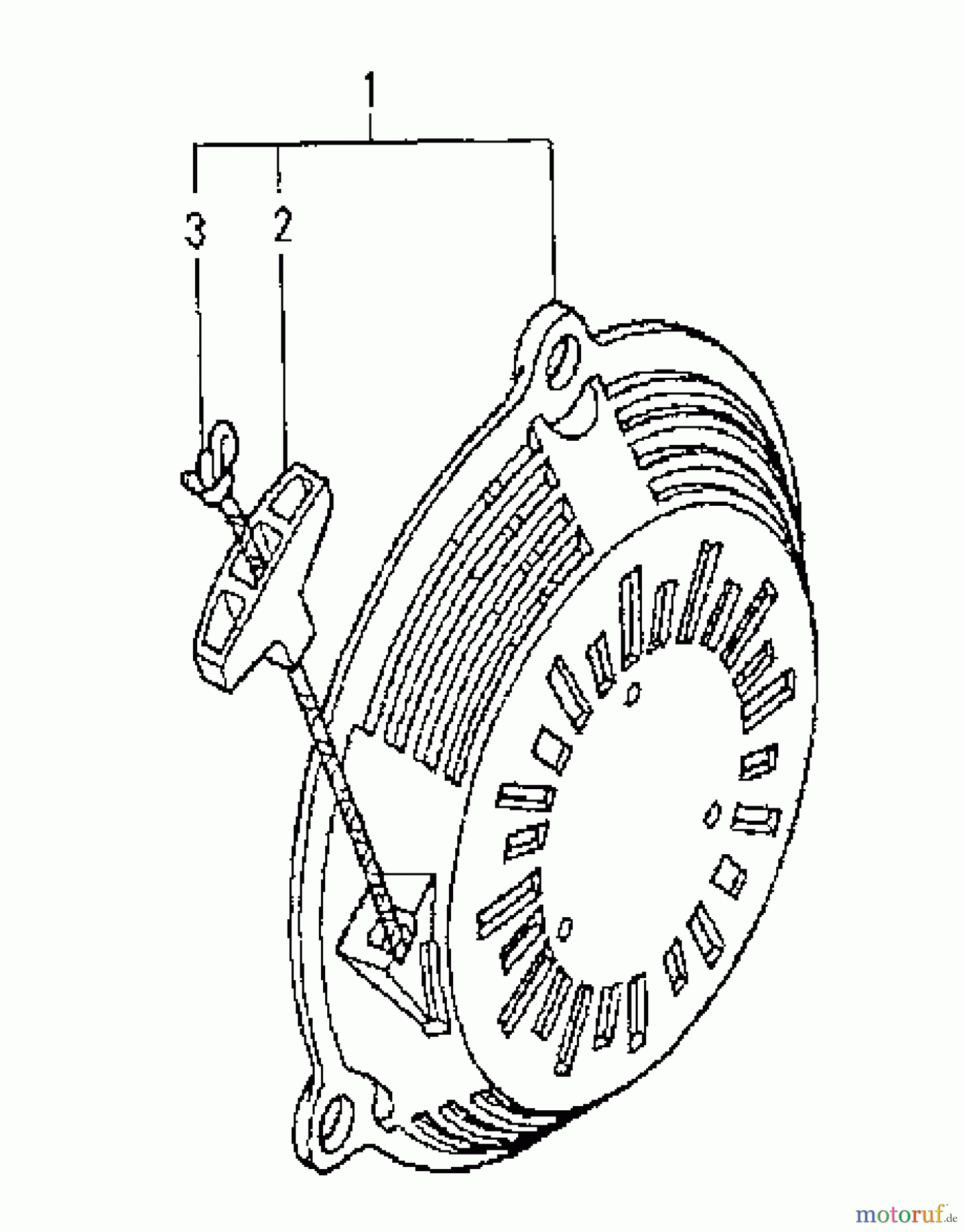 Wolf-Garten Benzinmotoren Honda GCV 135 2092000 (2006) Reversierstarter