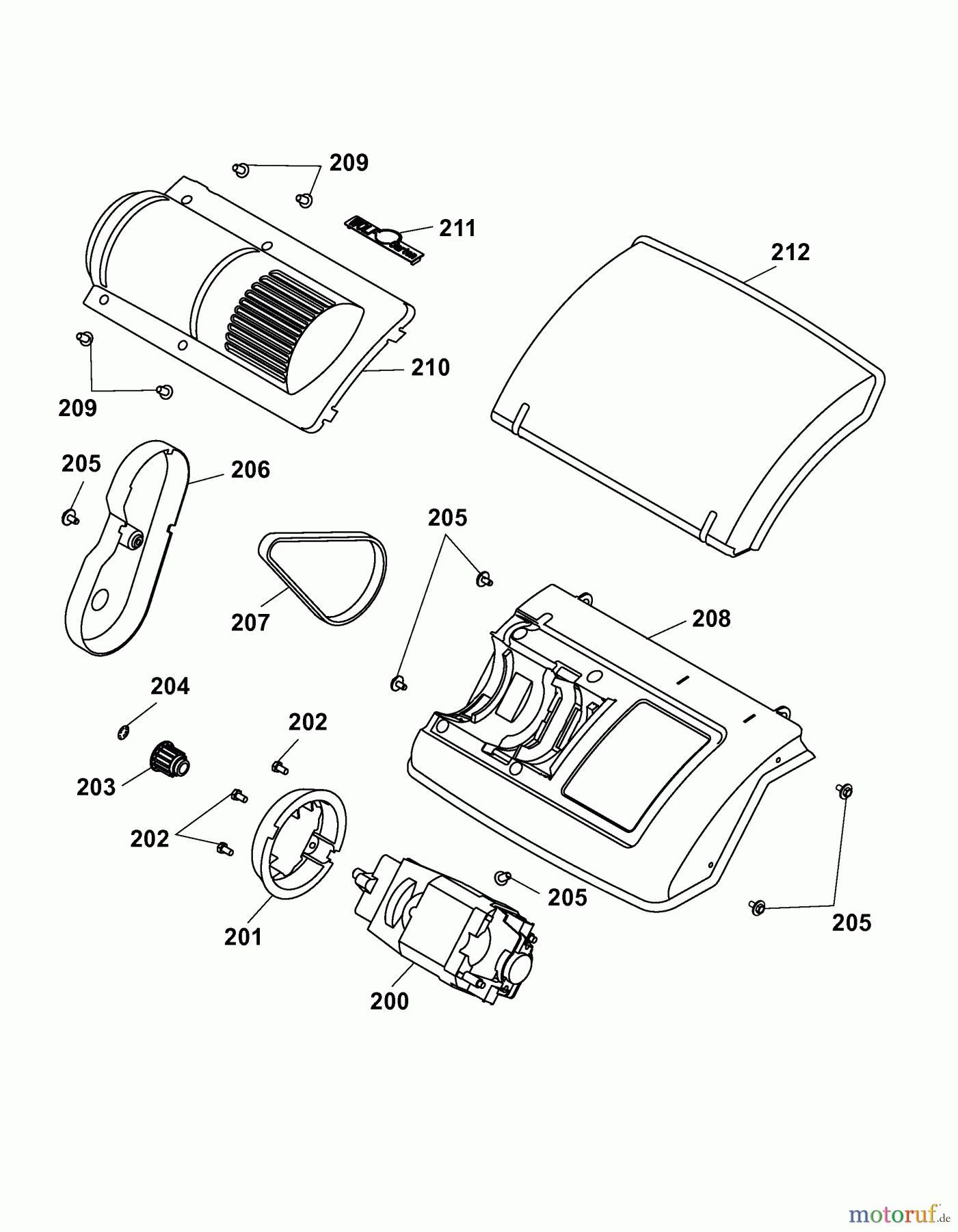 Wolf-Garten Spindelmäher TC 32 LE 3616680 Serie A (2007) Elektromotor, Keilriemen