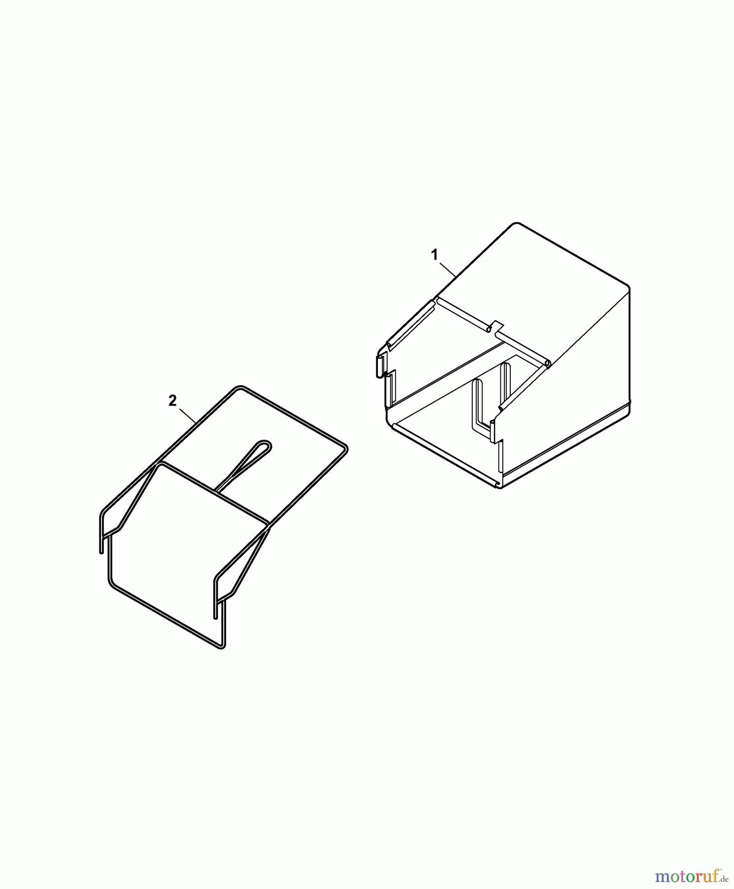 Wolf-Garten Elektrovertikutierer UV 29 EVK 3618004 Serie C (2007) Grasfangsack