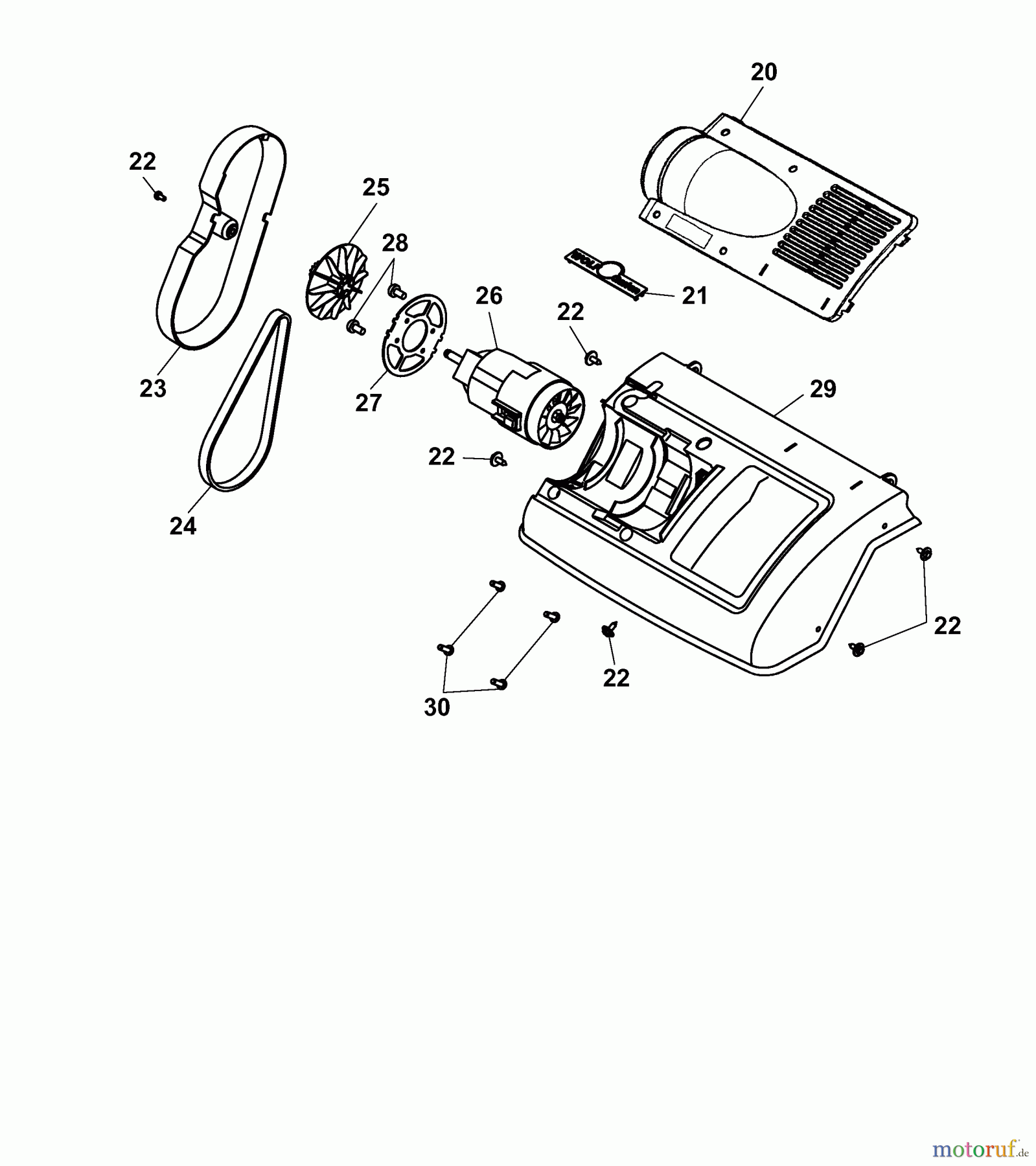  Wolf-Garten Rasenlüfter UL 33 ED 3620005 Serie D  (2005) Elektromotor, Keilriemen
