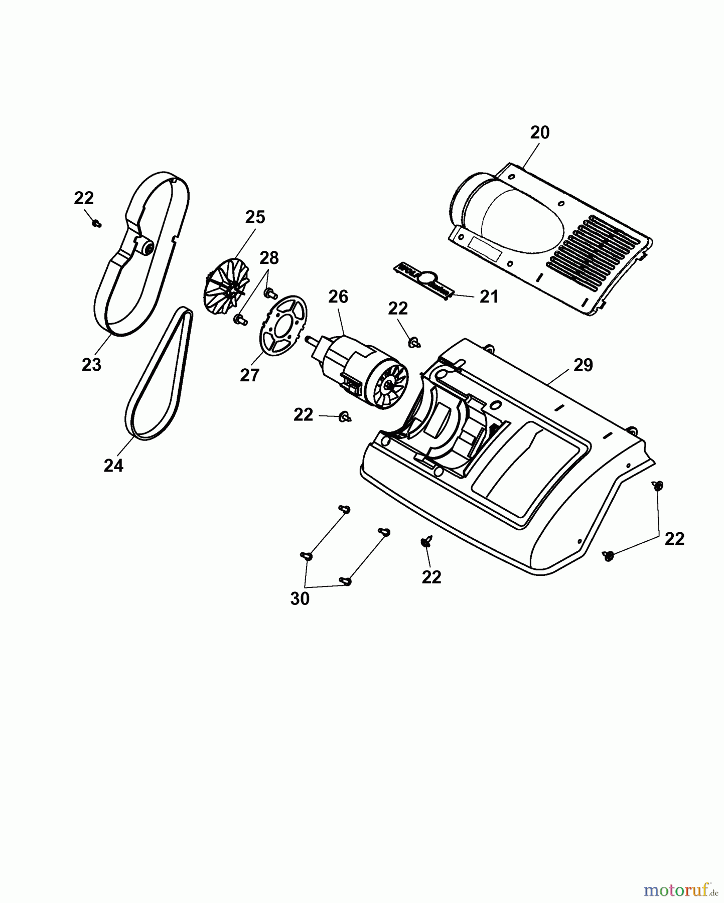  Wolf-Garten Rasenlüfter UL 33 ED 3620005 Serie F  (2007) Elektromotor, Keilriemen