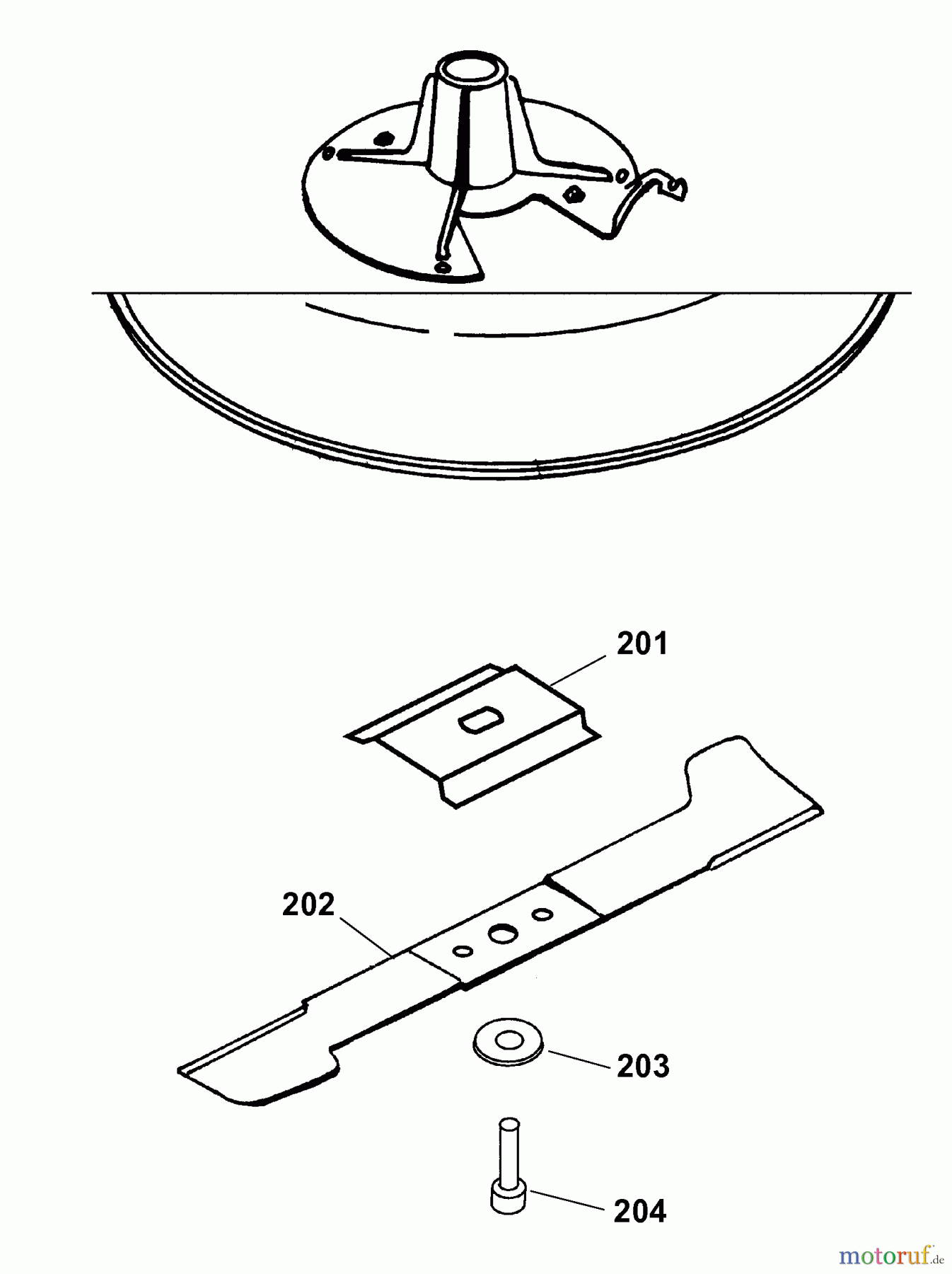 Wolf-Garten Scooter Scooter SV 4 6155000 Serie E (2008) Messer