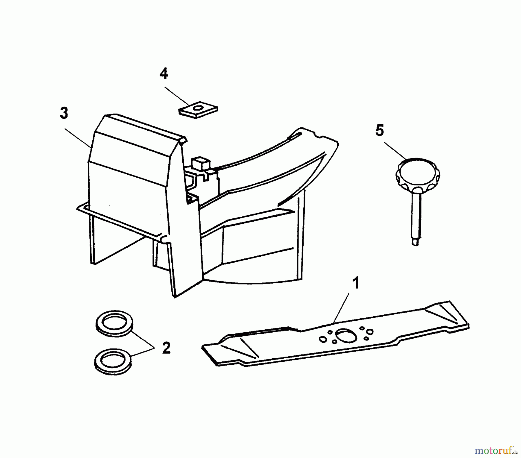  Wolf-Garten Mulch Kits MK 47 6450070  (1999) Mulchstopfen