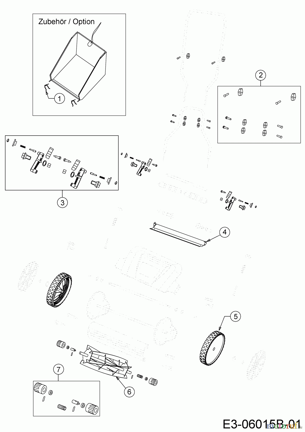  Wolf-Garten Spindelmäher TT 380 DL 15B-CD--650  (2023) Grundgerät