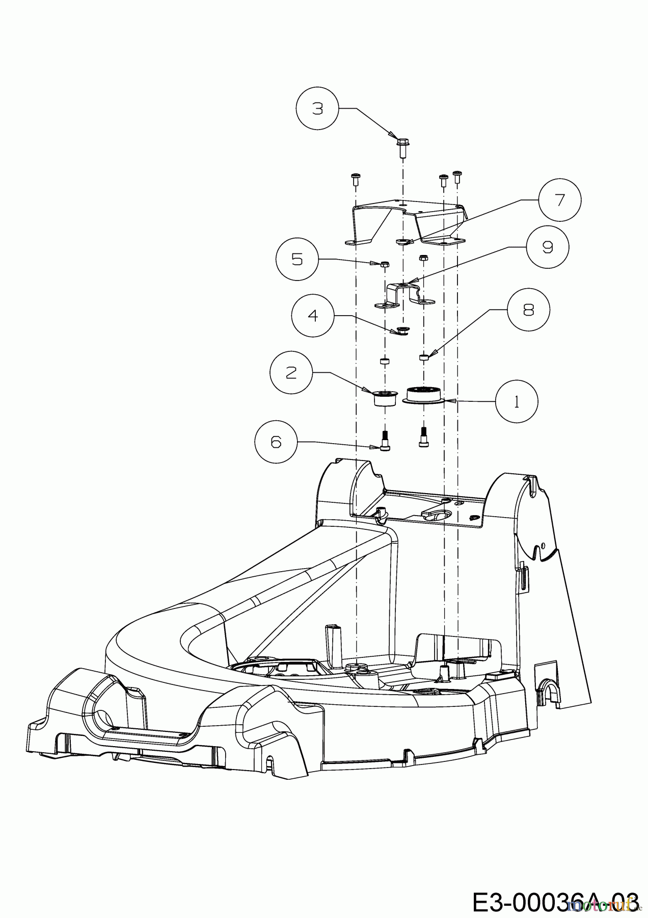  WOLF-Garten Expert Motormäher mit Antrieb Expert 53 B ES V 12ARZA9B650  (2018) Variator