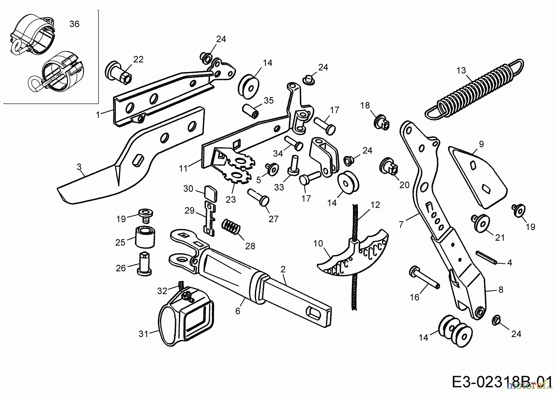  Wolf-Garten MultiStar multi-star® - Baumpflege ohne Leiter RC-VM (Baumschere) 7200000  (2003) Grundgerät