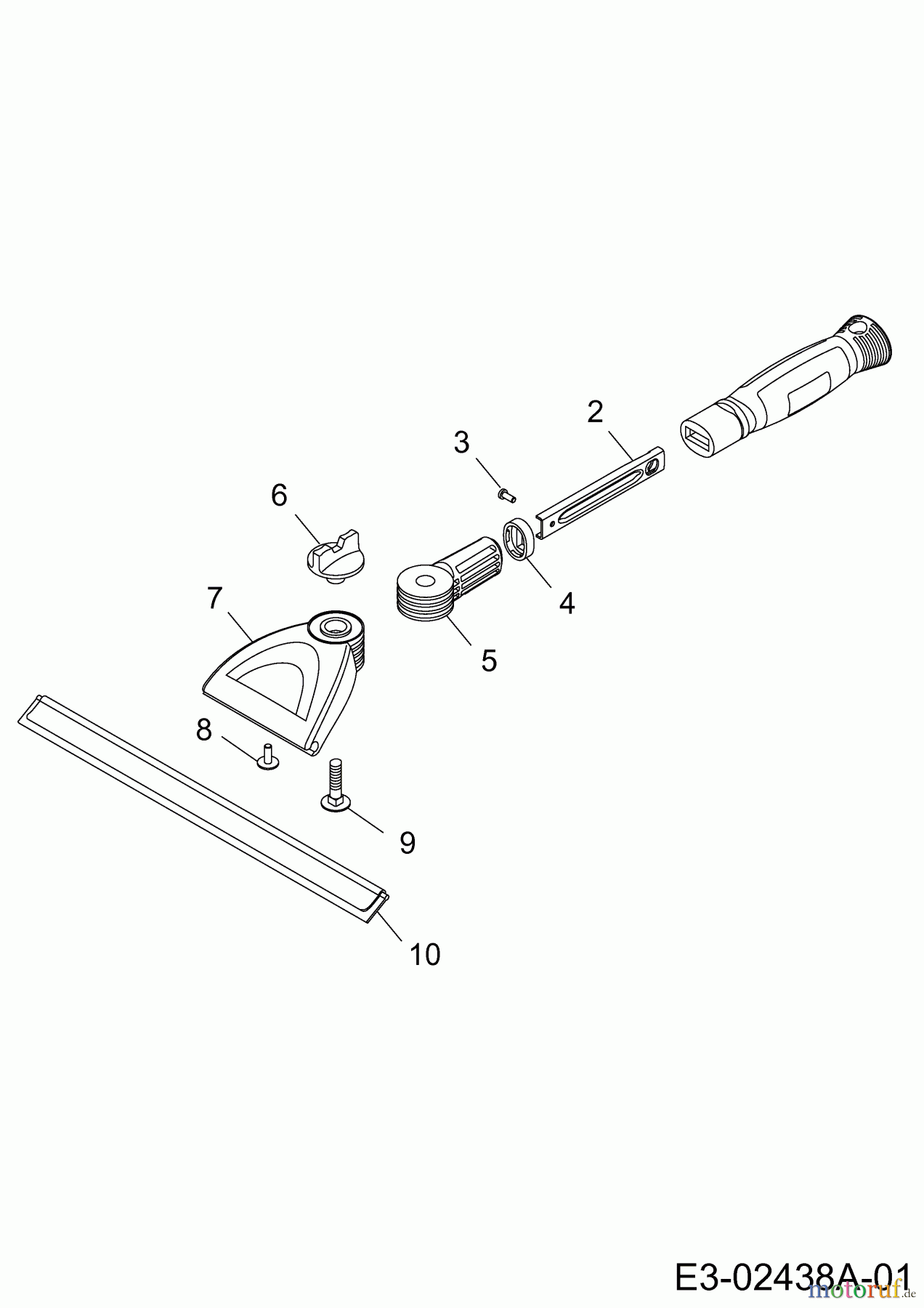 Wolf-Garten MultiStar multi-star® - Reinigungsgeräte FW-M (Abzieher) 3907000 (2003) Grundgerät