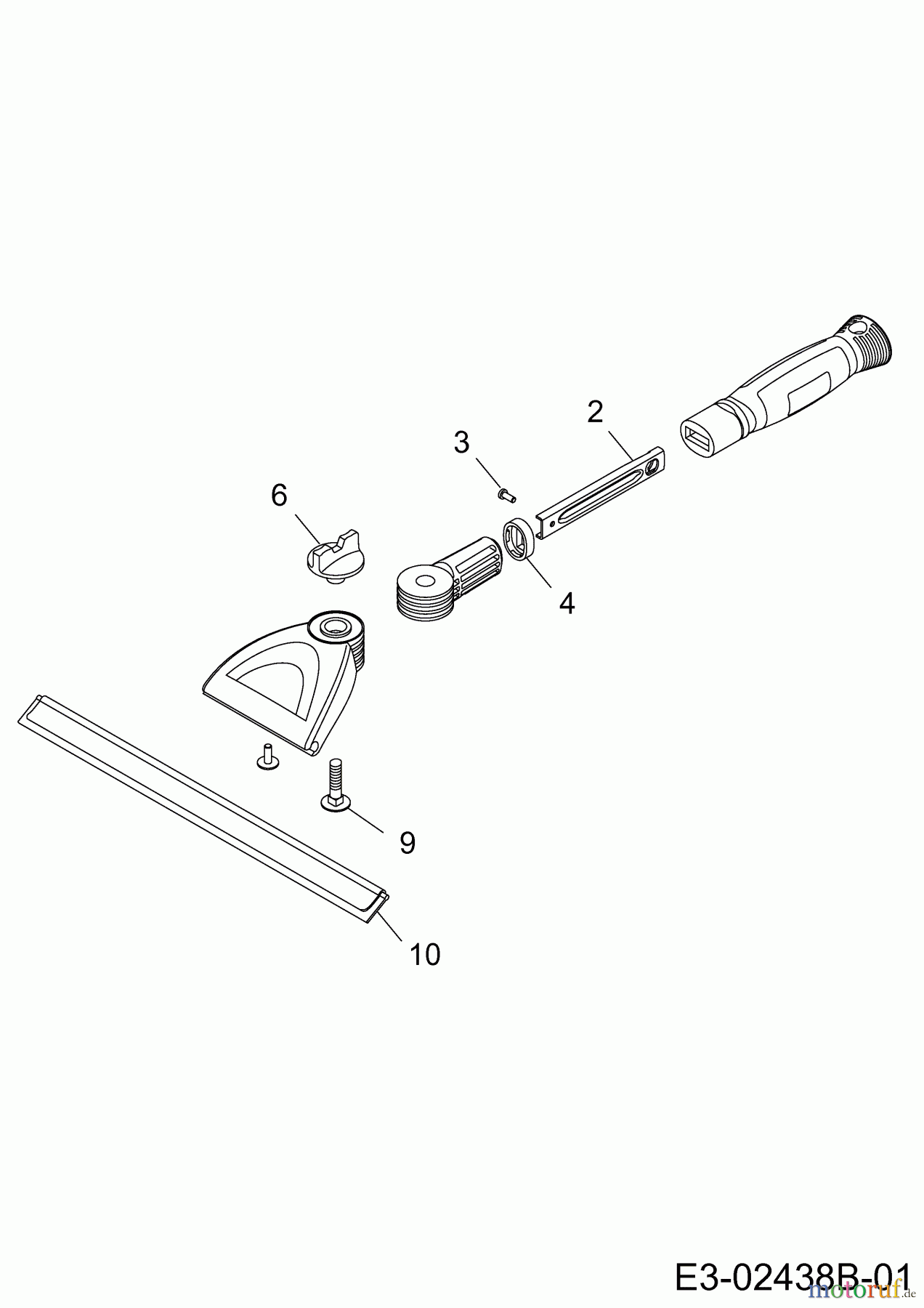  Wolf-Garten MultiStar multi-star® - Reinigungsgeräte FW-M (Abzieher) 3907000  (2011) Grundgerät