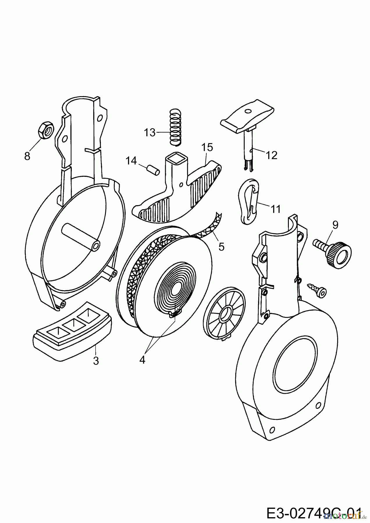  Wolf-Garten MultiStar multi-star® - Baumpflege ohne Leiter ZS-M (Seilfix) 3946000  (2015) Grundgerät