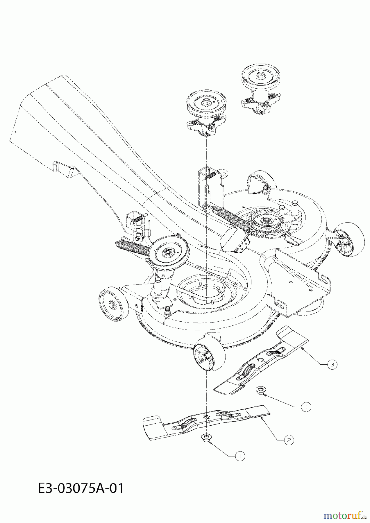  WOLF-Garten Expert Rasentraktoren Expert 92.160 H 13HG91WE650  (2015) High lift Messer