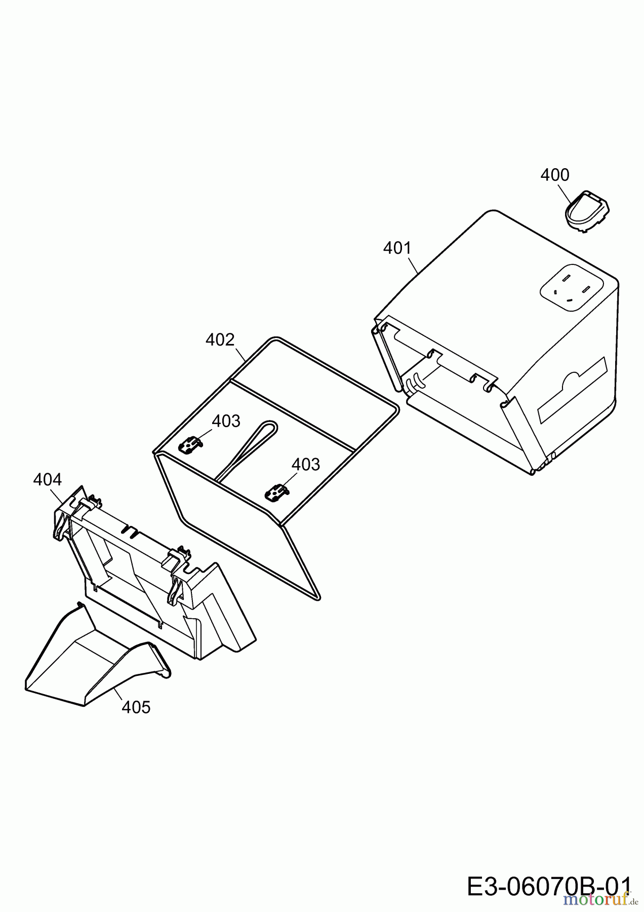  Wolf-Garten Akkumäher Li-Ion Power 37 4937000  (2014) Fangsack