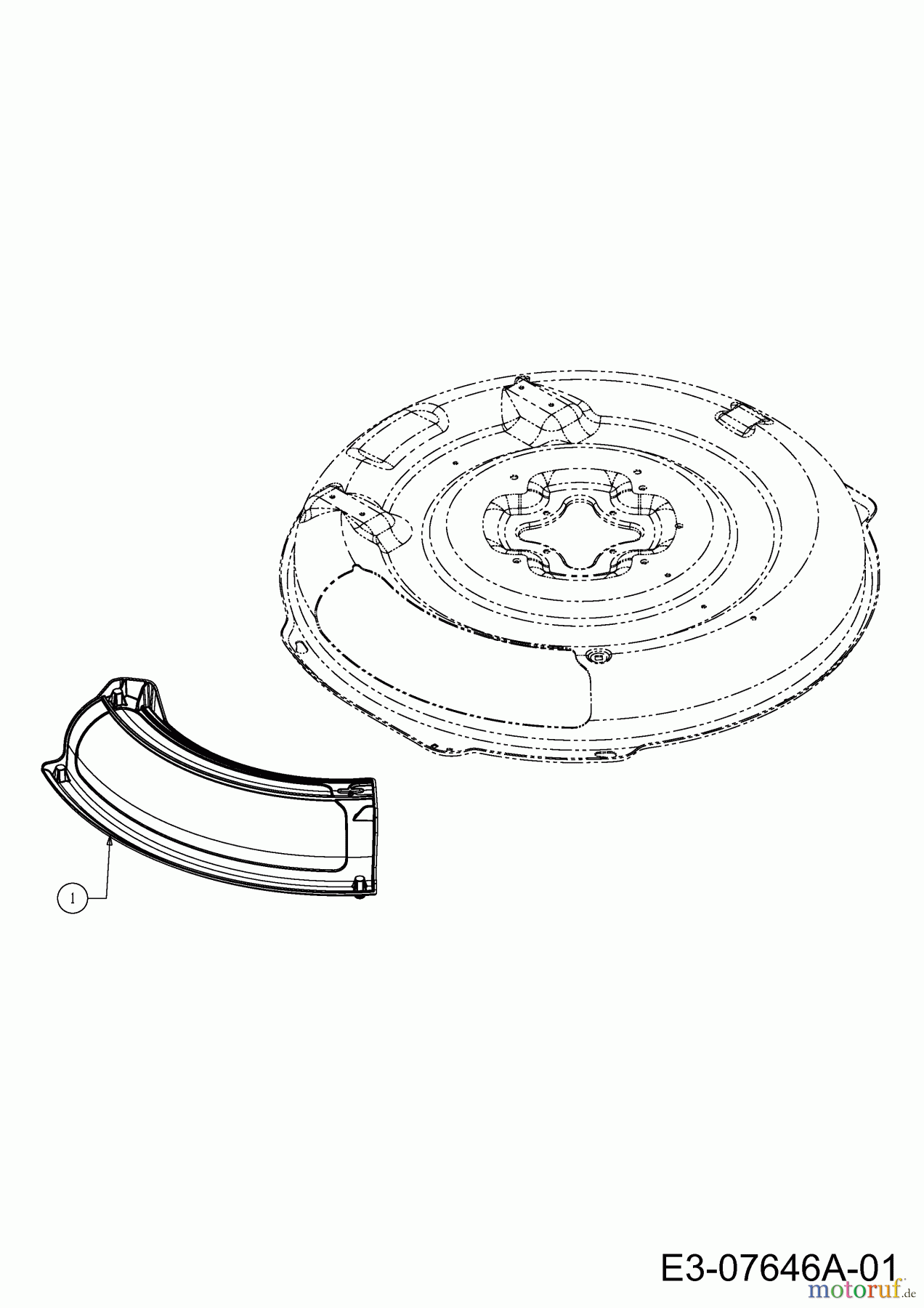  Wolf-Garten Rasentraktoren Scooter Pro 13A226ED650  (2012) Mulchklappe