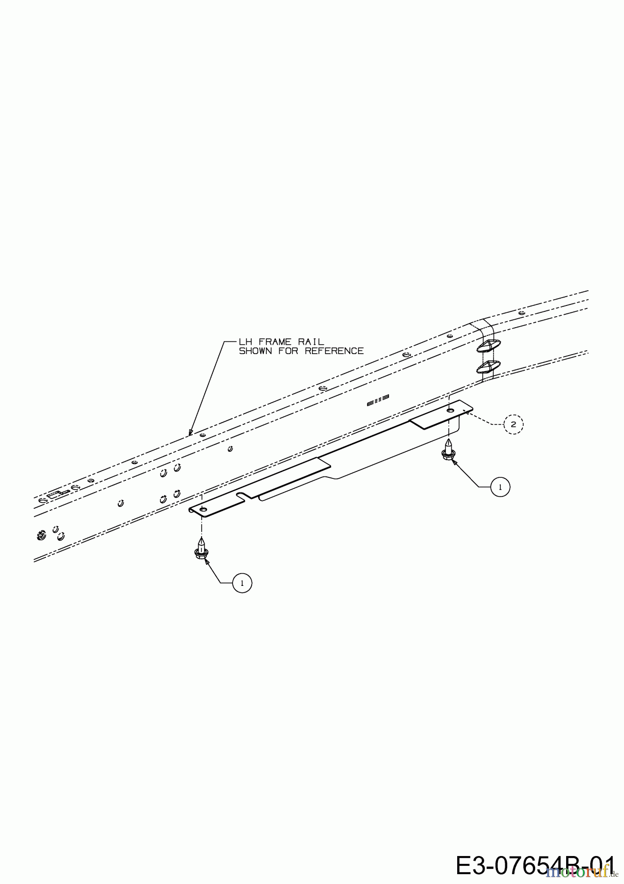  WOLF-Garten Expert Rasentraktoren Scooter Pro 13B226HD650  (2016) Keilriemenschutz