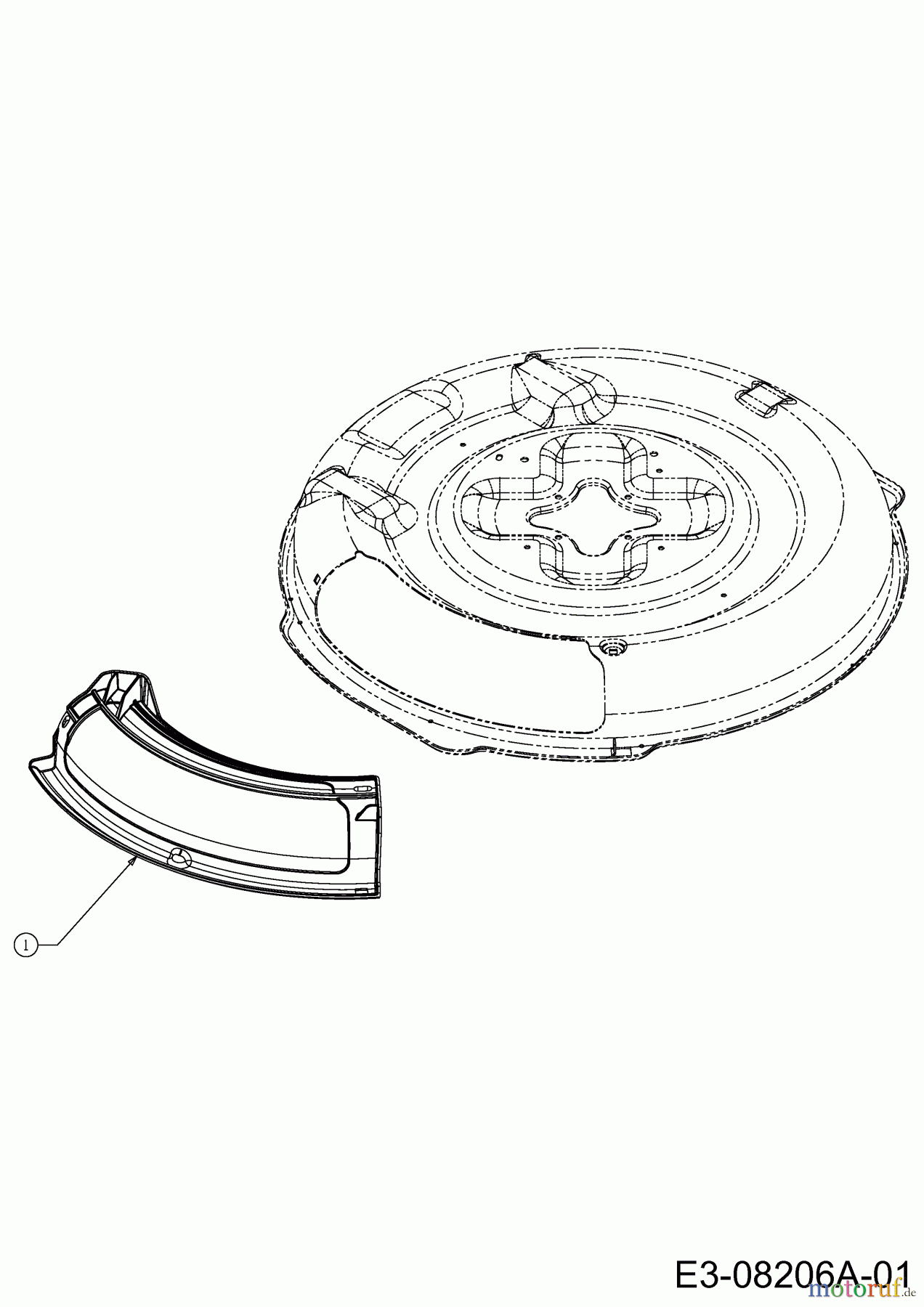  Wolf-Garten Rasentraktoren Scooter Pro 13B226ED650  (2013) Mulchklappe