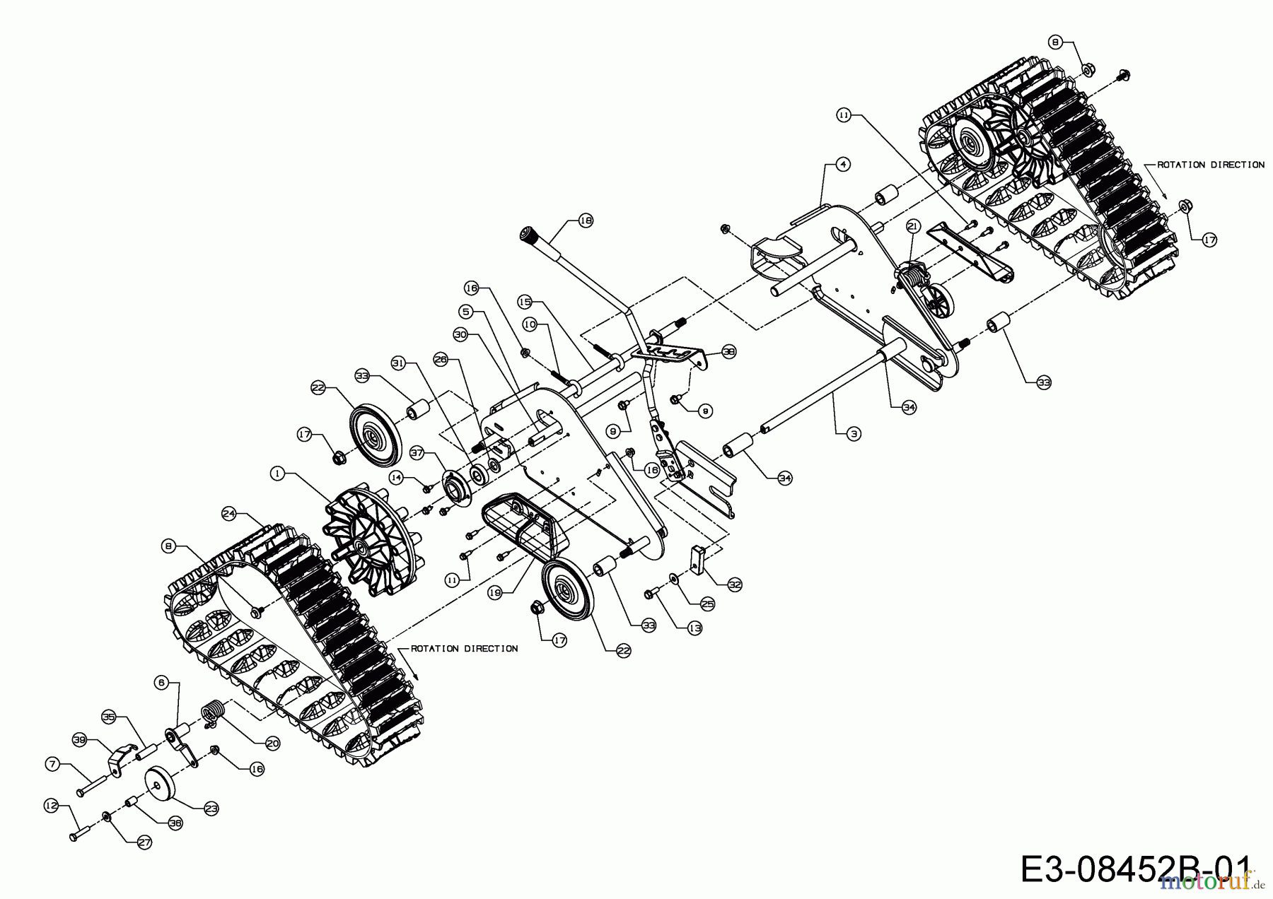  Wolf-Garten Schneefräsen Ambition SF 66 TE 31AY74T3650  (2015) Raupenantrieb
