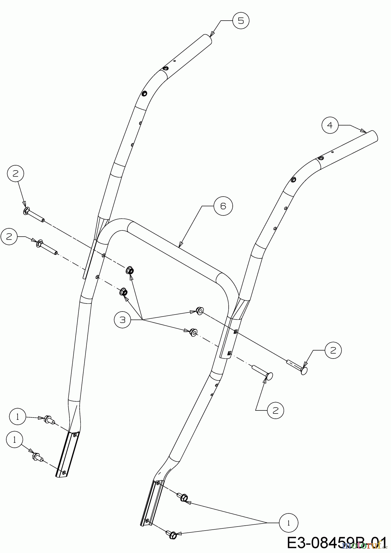  WOLF-Garten Expert Schneefräsen Expert 7190 HD 31AY55SY650  (2017) Holm