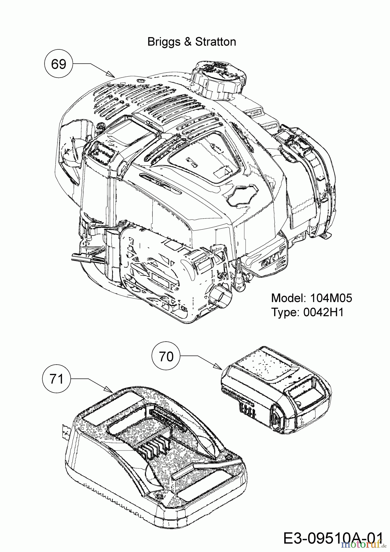  WOLF-Garten Expert Motormäher mit Antrieb Expert 46 BAVIS 12BGK17E650  (2017) Akku, Laddegerät, Motor Briggs & Stratton