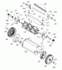 Ersatzteile Messerwalze, Räder, Spindelgehäuse